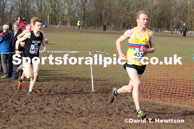 Senior men, 2020 British Athletics Inter Counties Cross Country Champs., Prestwold Hall, Loughborough. Photo: David T. Hewitson/Sports for All Pics